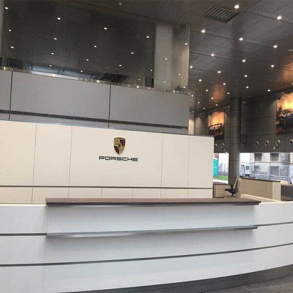 downlights for car showroom